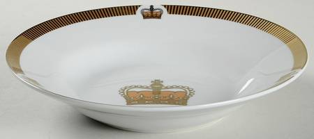 Majestic Crown Rim Soup Bowl