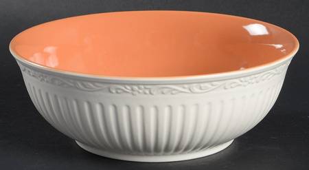 Italian Terra Cotta Coupe Cereal Bowl