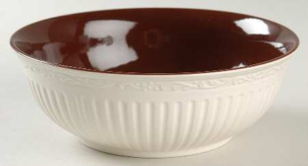 Italian Mocha (Dark Brown) Coupe Cereal Bowl