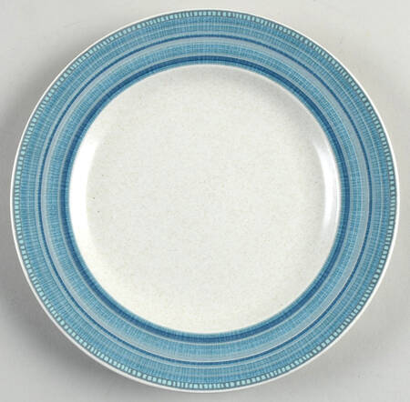 Turquoise Mosaic Salad Plate
