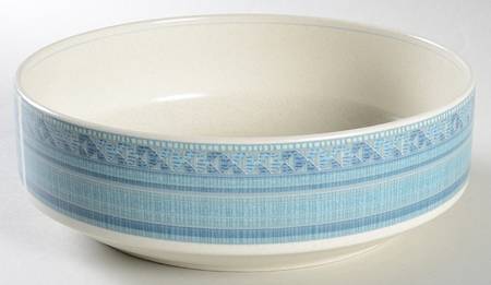 Turquoise Mosaic 8" Round Vegetable Bowl