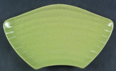 Palomino Green Crescent Serving Plate