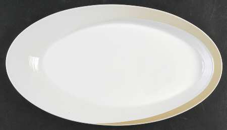 Esprit Gold 15" Oval Serving Platter