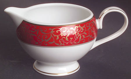 Parchment Red Creamer by Mikasa