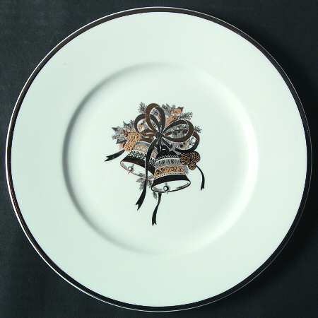 Cameo Holly Bell Salad/Dessert Plate