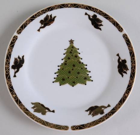 Cherubs Salad Plate
