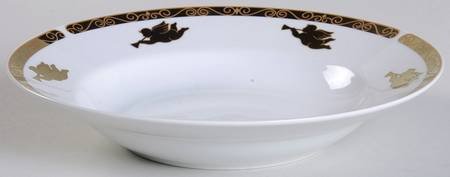 Cherubs Rim Soup Bowl