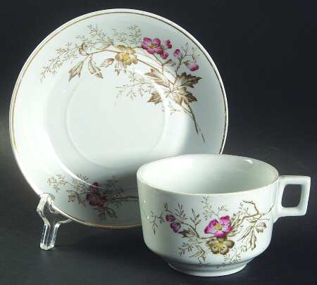 MEA192 Flat Cup & Saucer Set