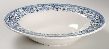 Blue Transfer Soup/Cereal Bowl