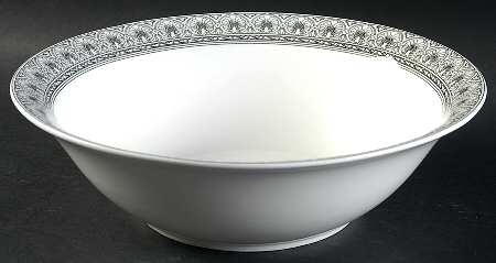 Greek Vase 9" Round Vegetable Bowl