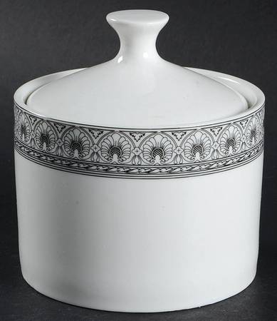 Greek Vase Sugar Bowl & Lid
