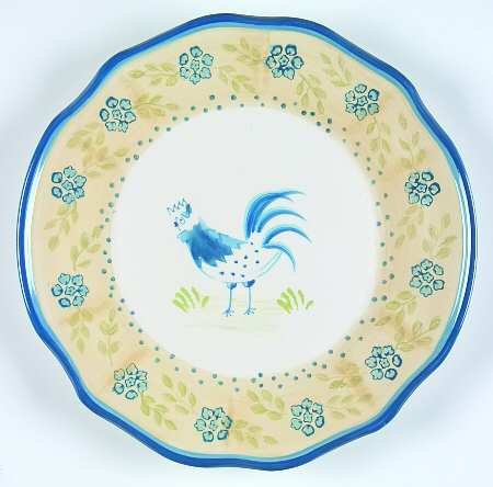 Rooster Salad Plate
