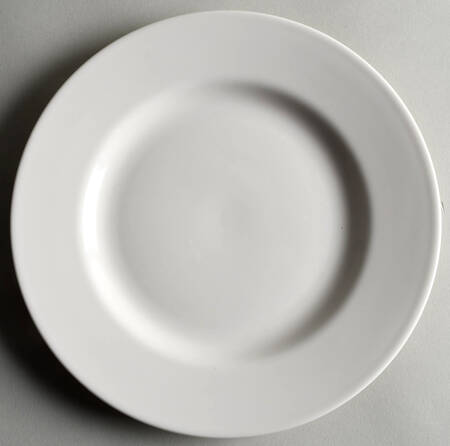 Classic White Salad Plate