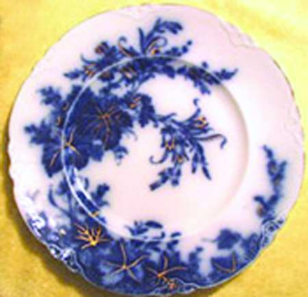 Harvest (Flow Blue) by Alfred Meakin