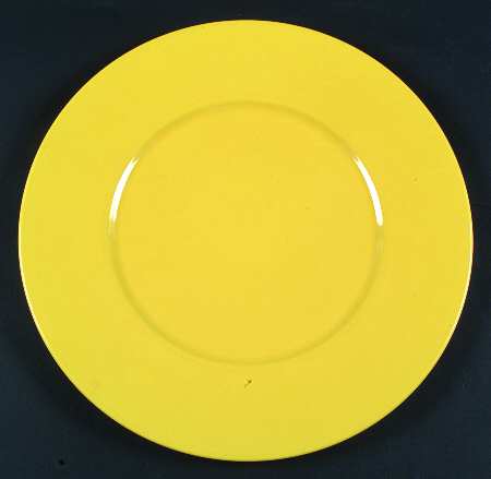 Sun Yellow Service Plate (Charger)