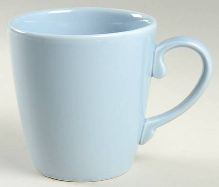 Basletweave Blue Mug