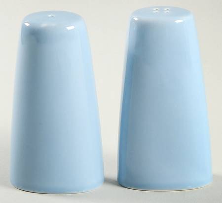 Basletweave Blue Salt & Pepper Set