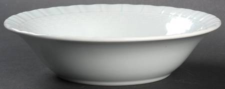 Basletweave Blue Soup/Cereal Bowl