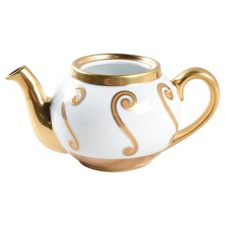 Something About Morocco Gold Teapot No Lid