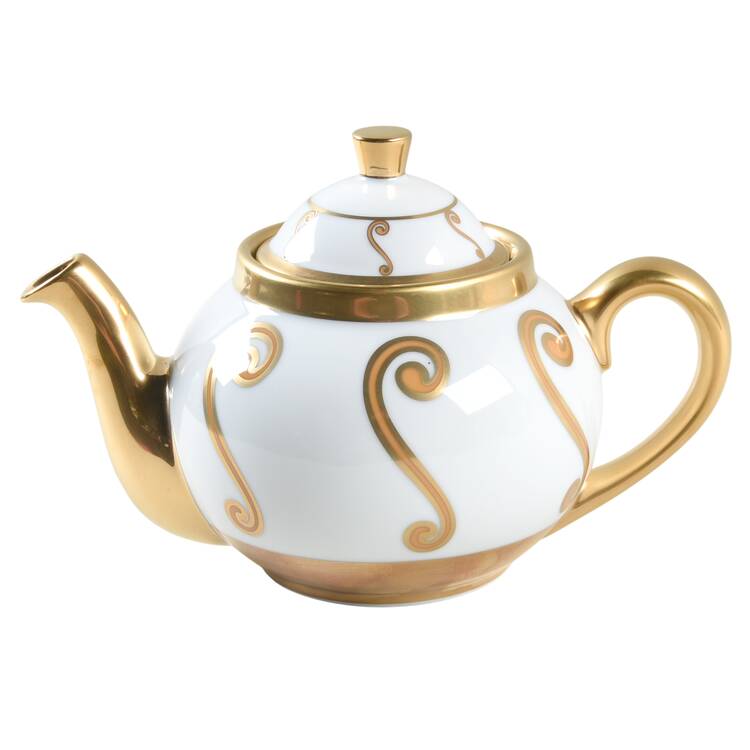 Something About Morocco Gold Teapot & Lid