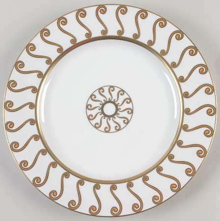 Something About Morocco Gold Service Plate (Charger)