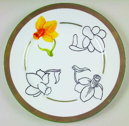 Mamie's Garden Dinner Plate