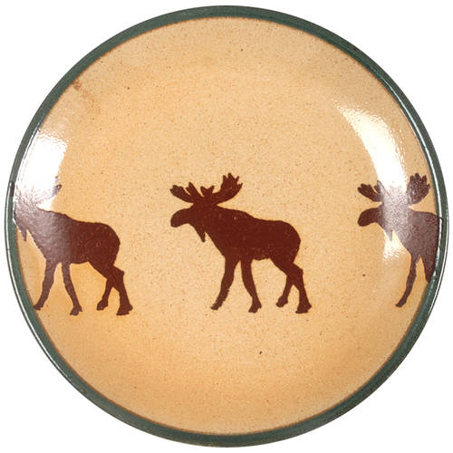 Moose Luncheon Plate