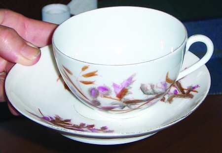 1536 Flat Cup & Saucer Set