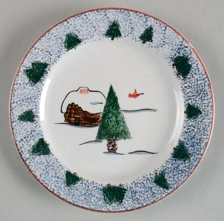 Hudson Bay Salad Plate by Meiwa