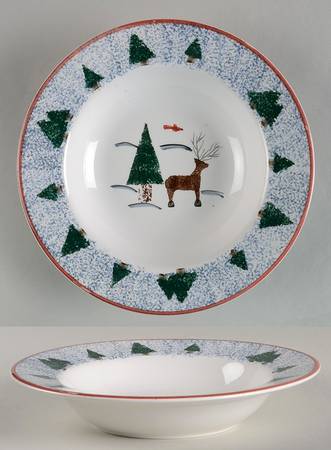 Hudson Bay Rim Soup Bowl by Meiwa