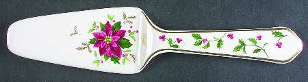 Holiday Delight Solid Ceramic Pie/Cake Server by Mikasa