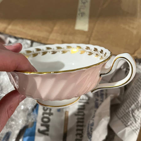 Cheviot Salmon Footed Cup