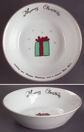 Merry Christmas Soup/Cereal Bowl