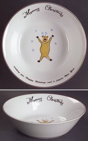 Merry Christmas Soup/Cereal Bowl