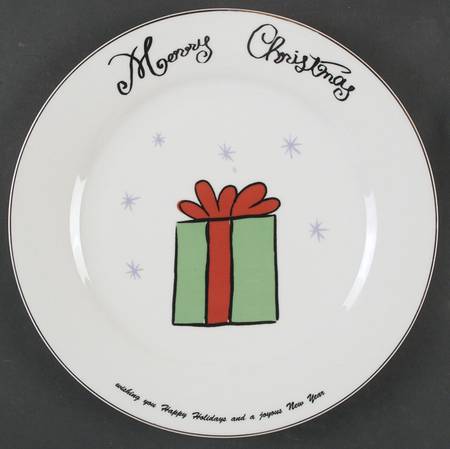 Merry Christmas Dinner Plate