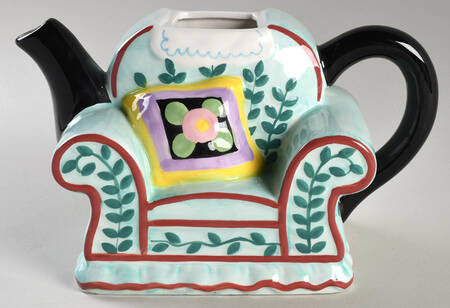 Love, Home, Family, Friends Figural Teapot No Lid