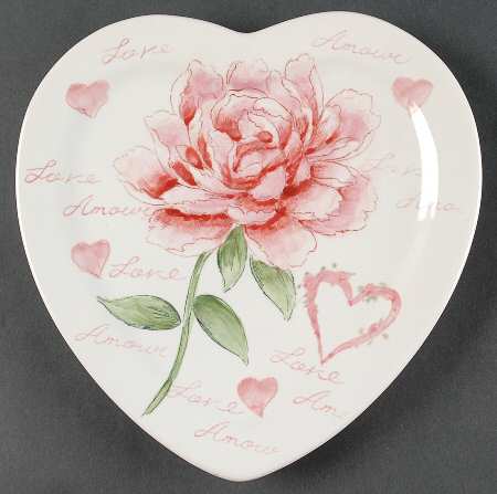 Amour Heart Shaped Dish