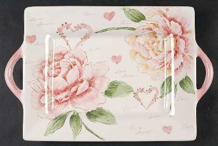 Amour 15" Rectangular Serving Platter