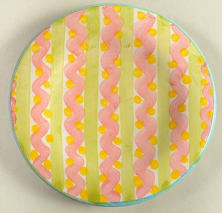 Wallcourt Bread & Butter Plate by MacKenzie-Childs