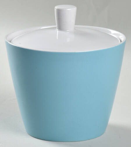Blue Sugar Bowl & Lid