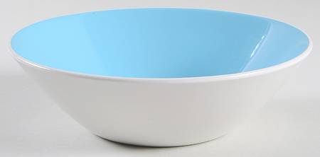 Blue Coupe Cereal Bowl
