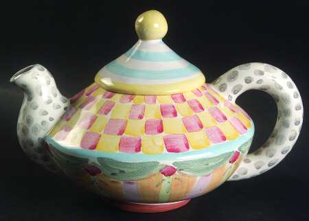 Butterfly Teapot & Lid