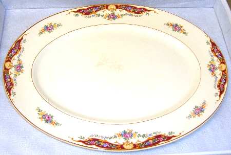 4758 16" Oval Serving Platter