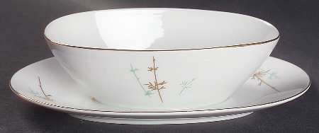 MIMI Gravy Boat with Attached Underplate