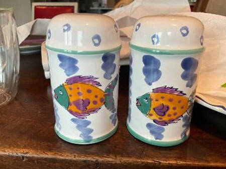 MSA95 Stove Top Salt & Pepper Set