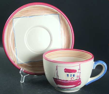 Bar Harbor Jumbo Cup & Saucer Set