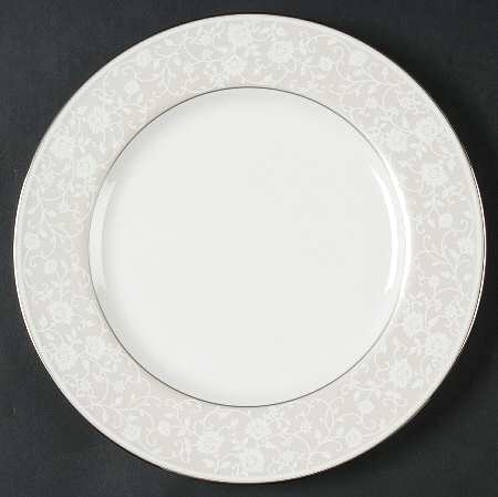 Venetian Lace Accent Luncheon Plate