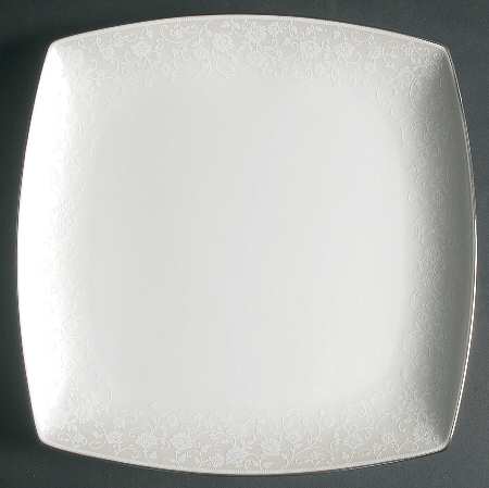 Venetian Lace 12" Square Serving Platter