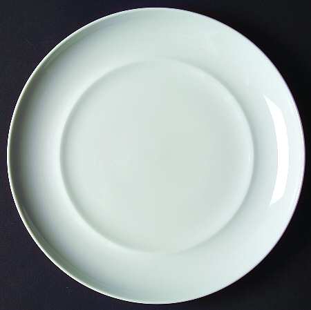 Bright White Salad Plate