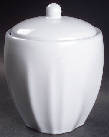 Tyler Florence Chef's White Sugar Bowl & Lid